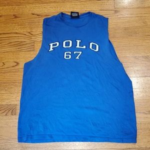 Blue Polo Sport Ralph Lauren Tank Top Size M